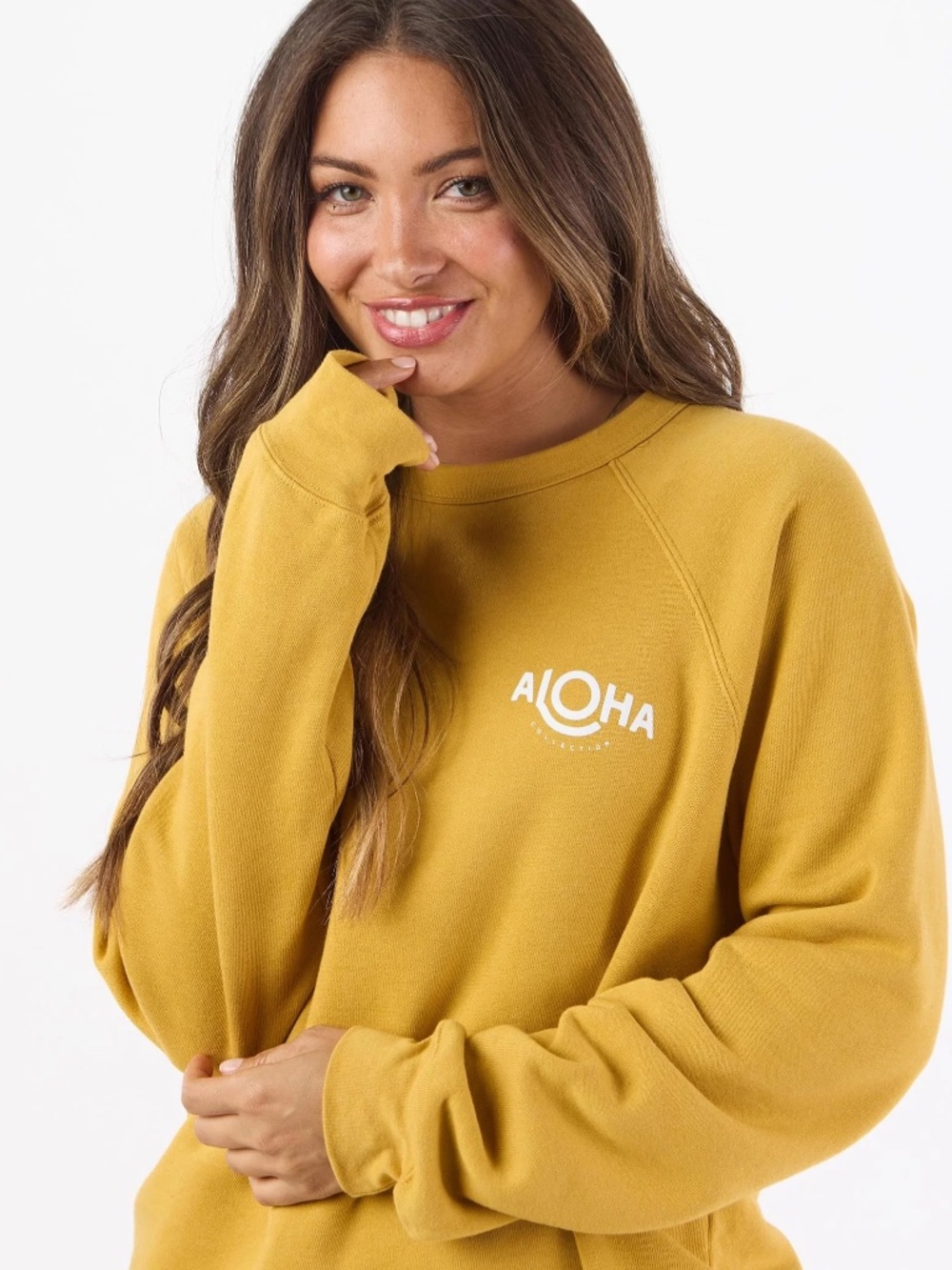 Aloha Collection Crewneck Sweatshirt, Small
